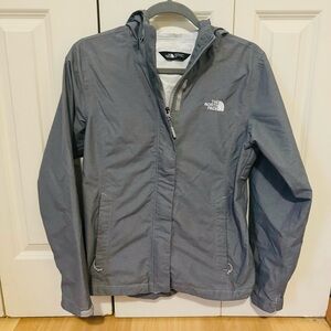 The North Face Dry Vent Rain Jacket with hood and 2 front pockets Size Small